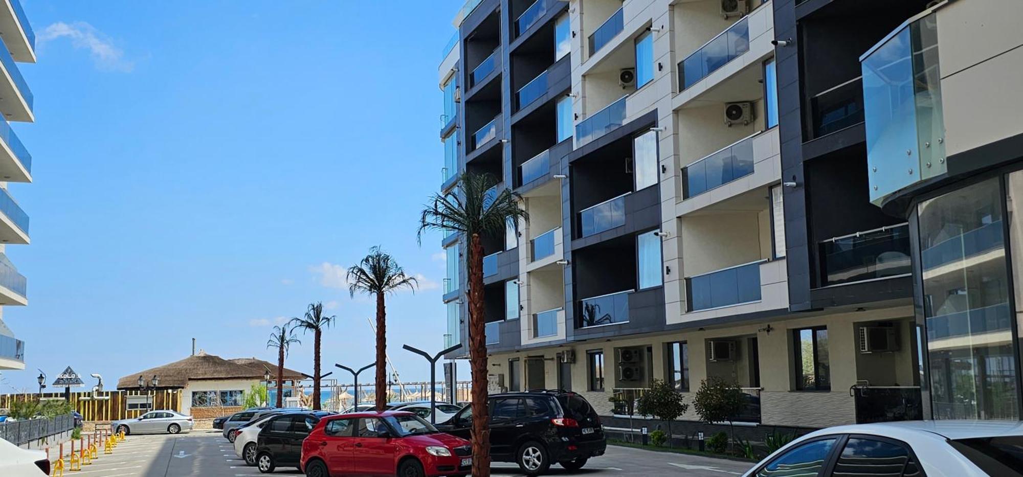 Luxury Aparthotel Promenada In Building Stefan Prima Linie La Mare Năvodari المظهر الخارجي الصورة
