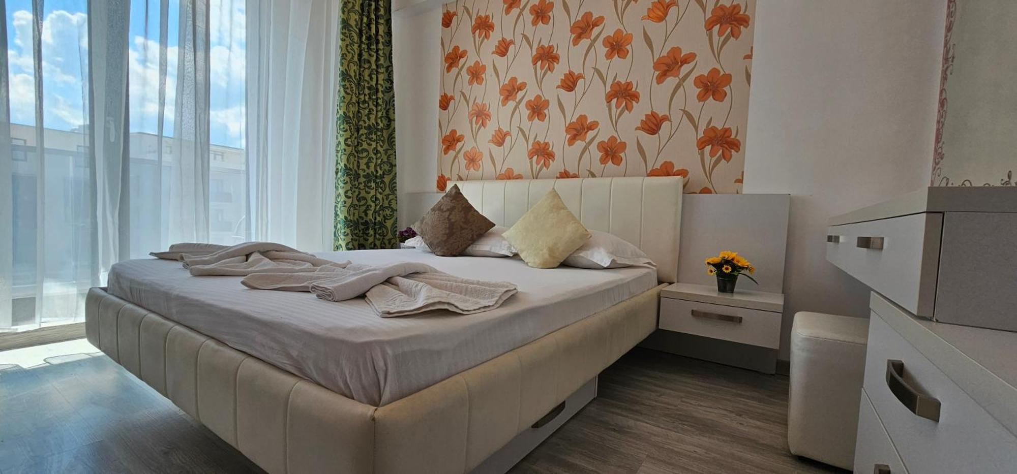 Luxury Aparthotel Promenada In Building Stefan Prima Linie La Mare Năvodari المظهر الخارجي الصورة